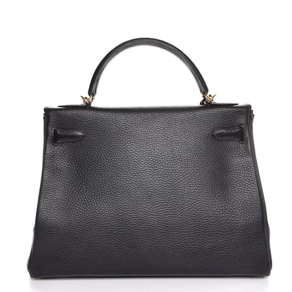 Hermes Ardennes Kelly Retourne 32 Black 6 of 43