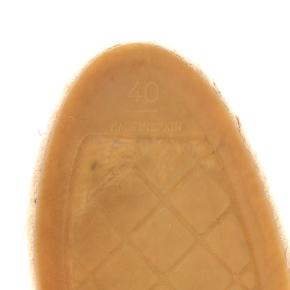 Chanel Lambskin CC Espadrilles 40 Light Pink 7 of 13