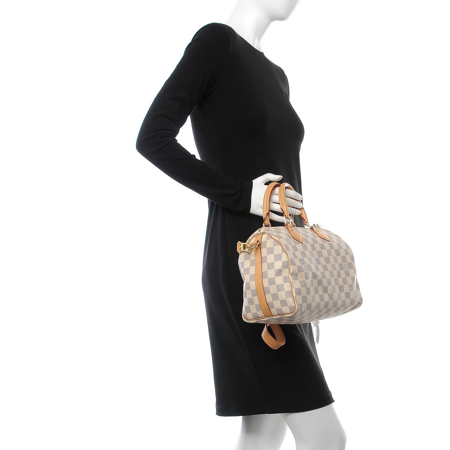 Louis Vuitton Damier Azur Speedy Bandouliere 25 3 of 11
