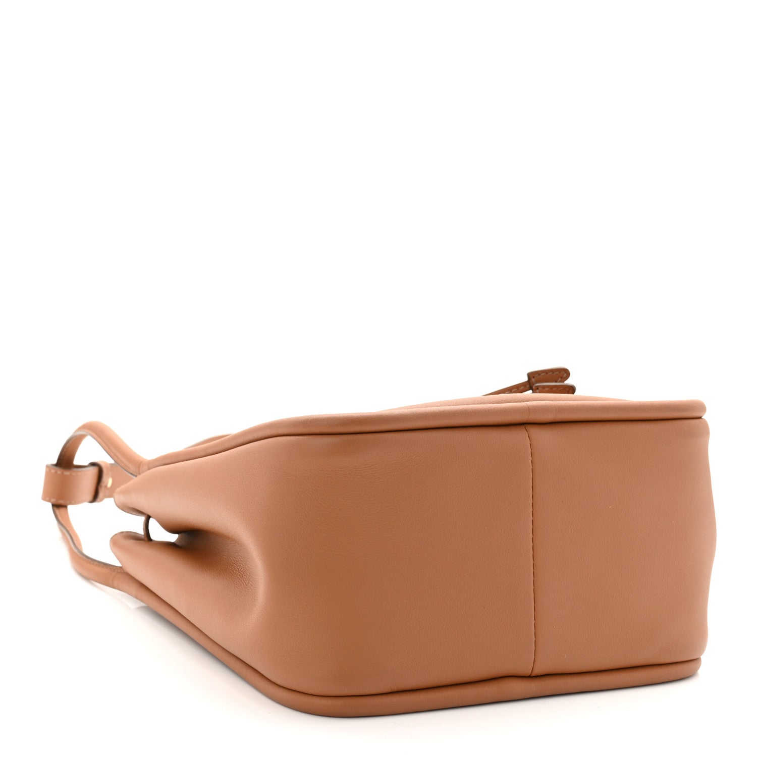 Prada Soft Calfskin Mini Darling Bucket Bag Caramel 4 of 10