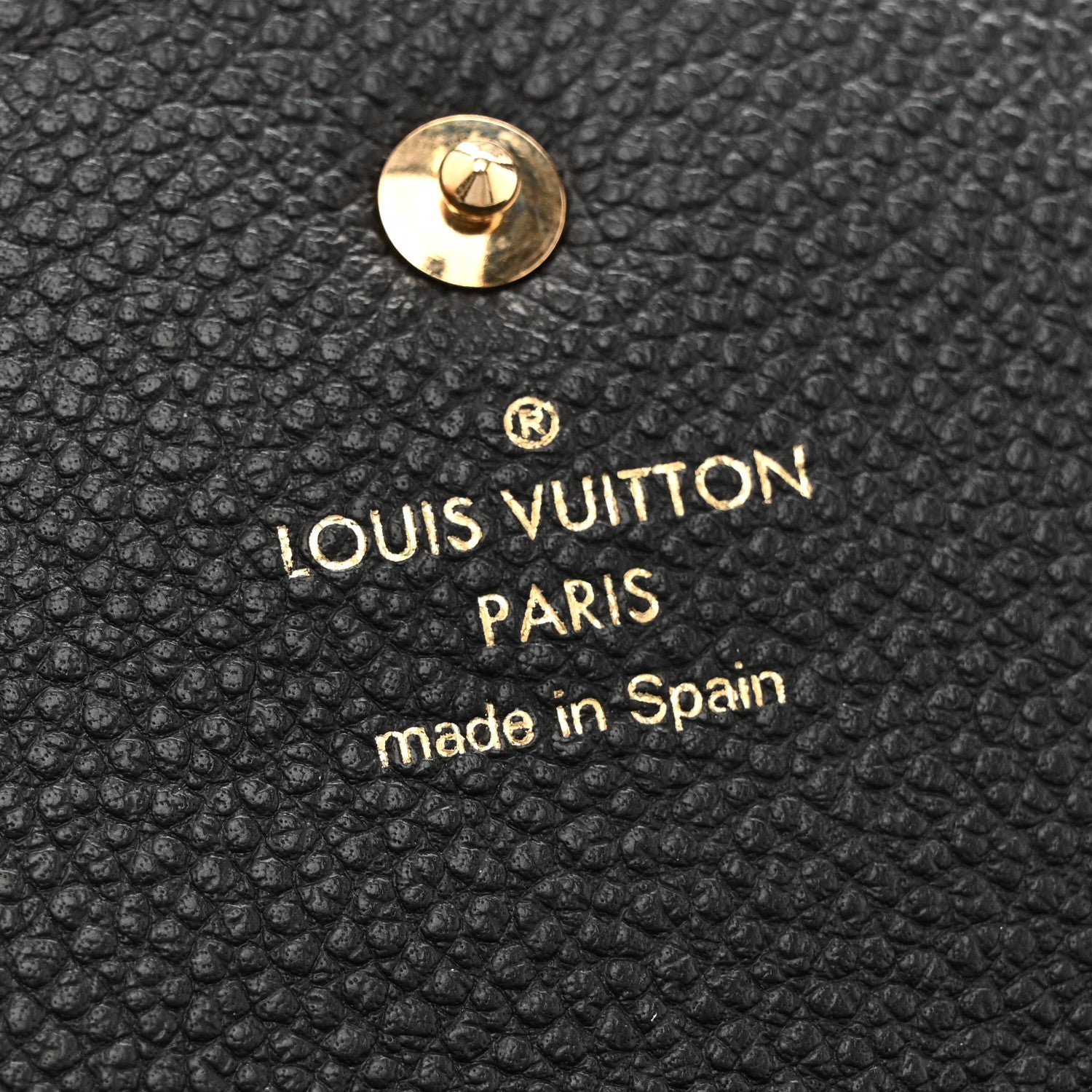 Louis Vuitton Empreinte Curieuse Wallet Black 6 of 9