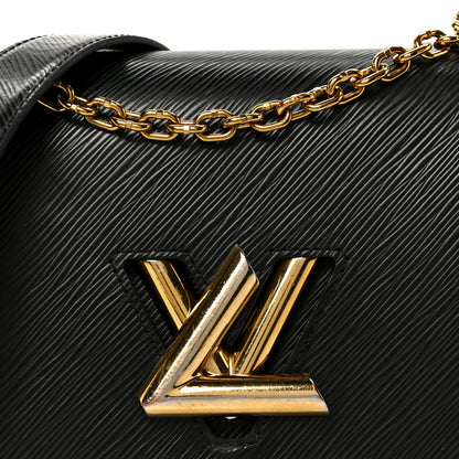 Louis Vuitton Epi Twist Shoulder Bag MM Black 9 of 11