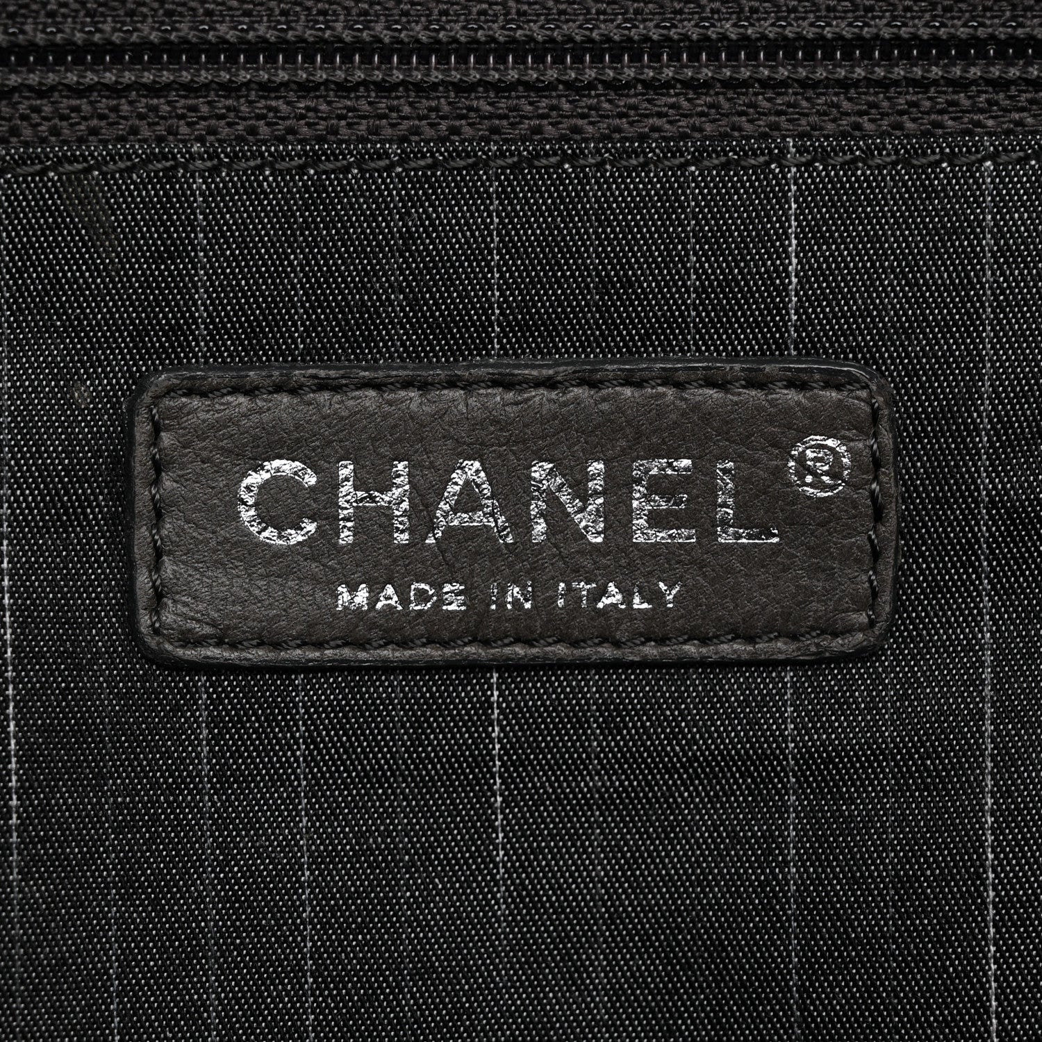 Chanel Lambskin In And Out XL Maxi Flap Dark Purple 6 of 12