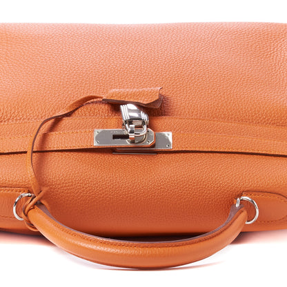 Hermes Togo Kelly Retourne 35 Orange 6 of 32