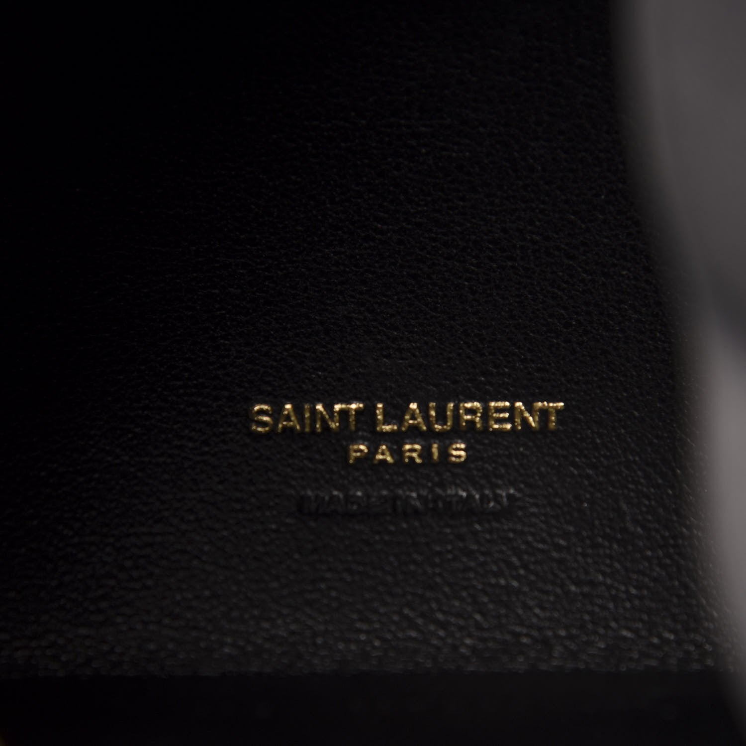 Saint Laurent Lambskin Pyramid Clutch 6 of 11