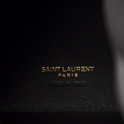 Saint Laurent Lambskin Pyramid Clutch 6 of 11