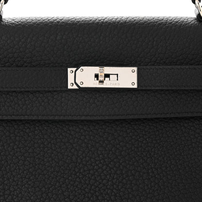 Hermes Fjord Kelly Sellier 32 Black 8 of 12