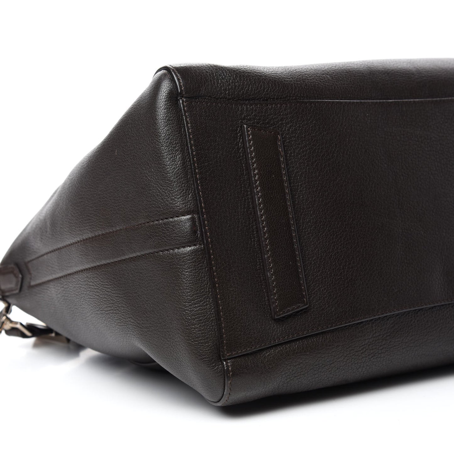 Sugar Goatskin Medium Antigona Dark Brown
