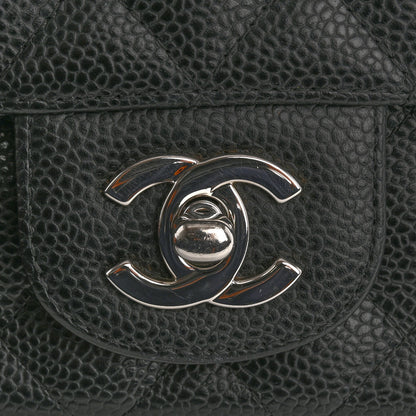 Chanel Caviar Quilted Mini Square Flap Black 10 of 10