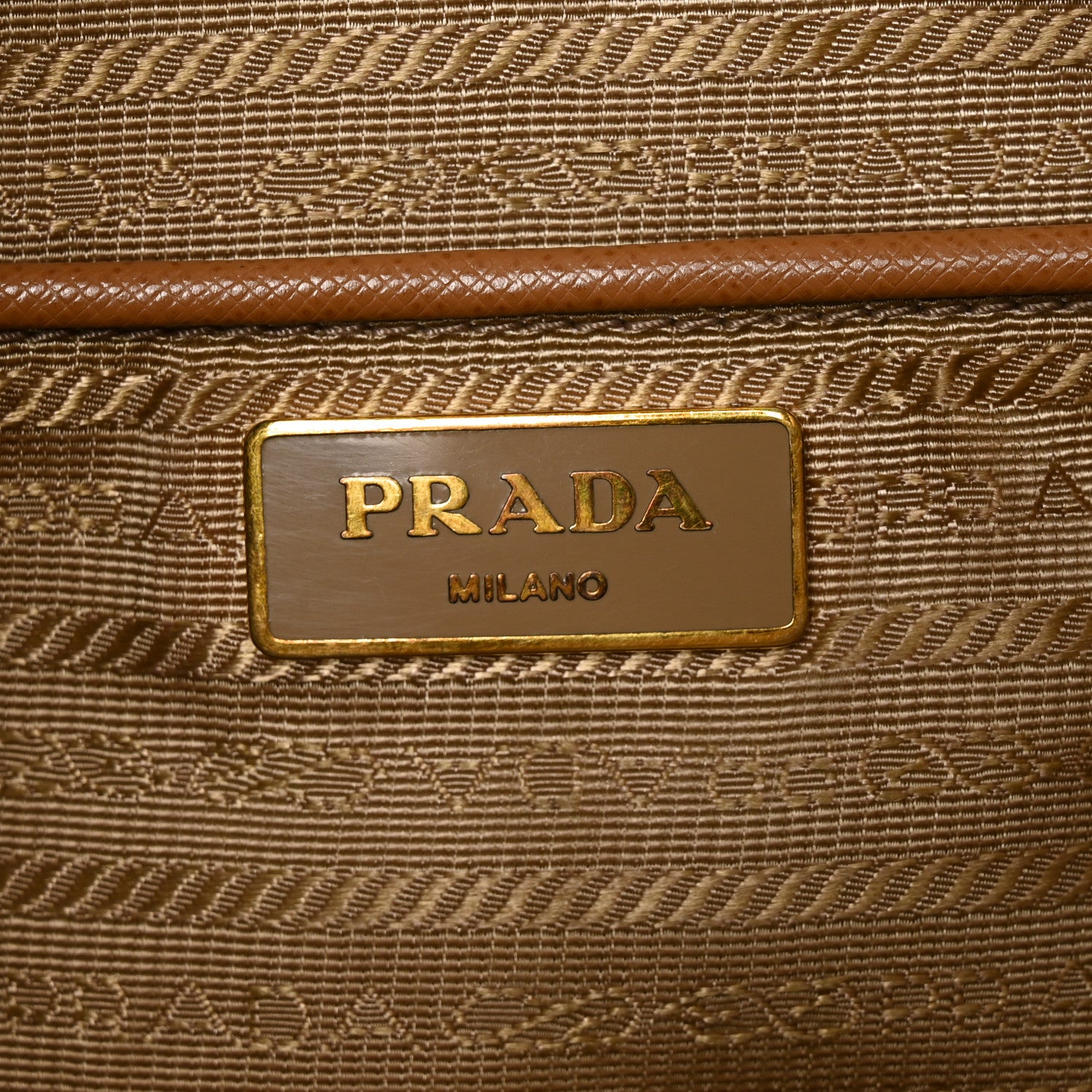Prada Saffiano Medium Galleria Double Zip Tote Caramel 5 of 8