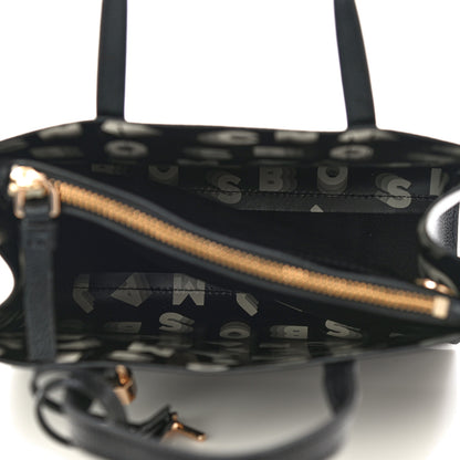Marc Jacobs Calfskin Mini Grid Tote Bag Black 4 of 8