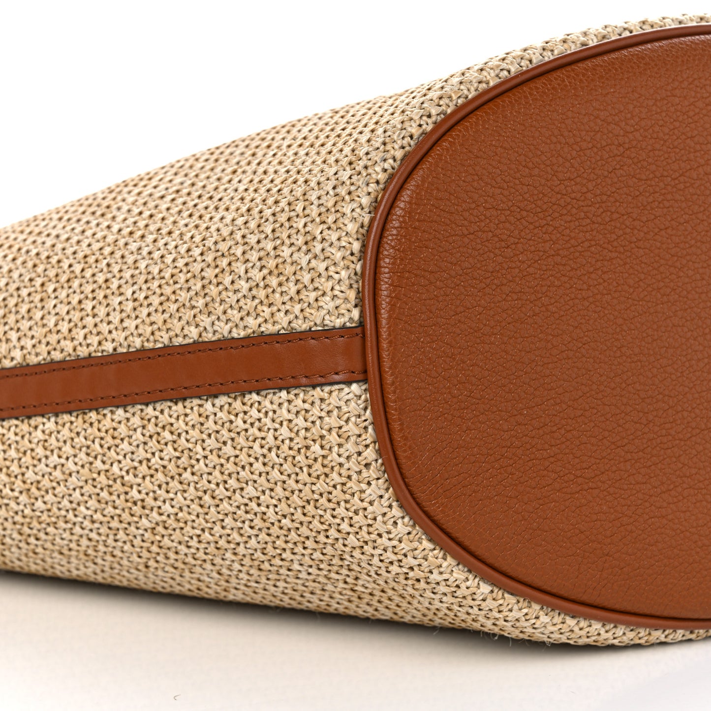 Raffia Saint Jacques Tote Caramel