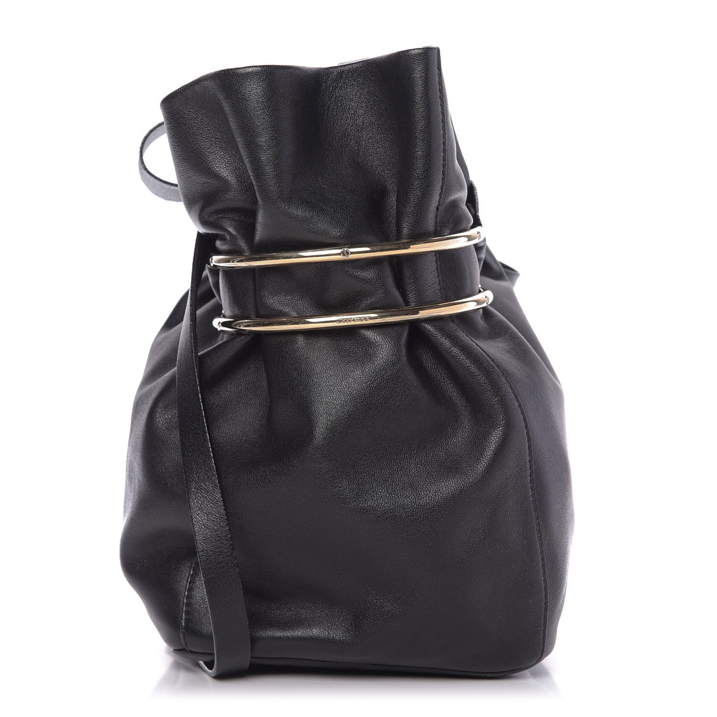 Nappa Eve Bucket Bag Black