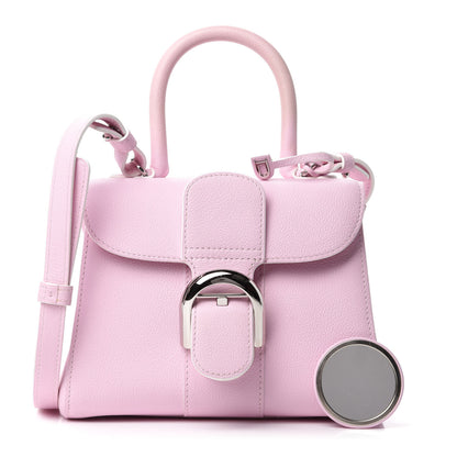 Delvaux Grained Calfskin Mini Brillant Satchel Nakuru 3 of 12