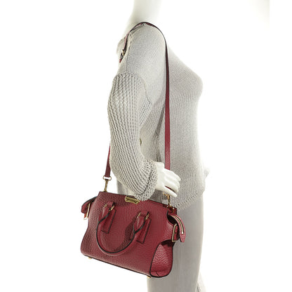 Burberry Signature Grain Small Clifton Bag Peony Rose 2 of 8