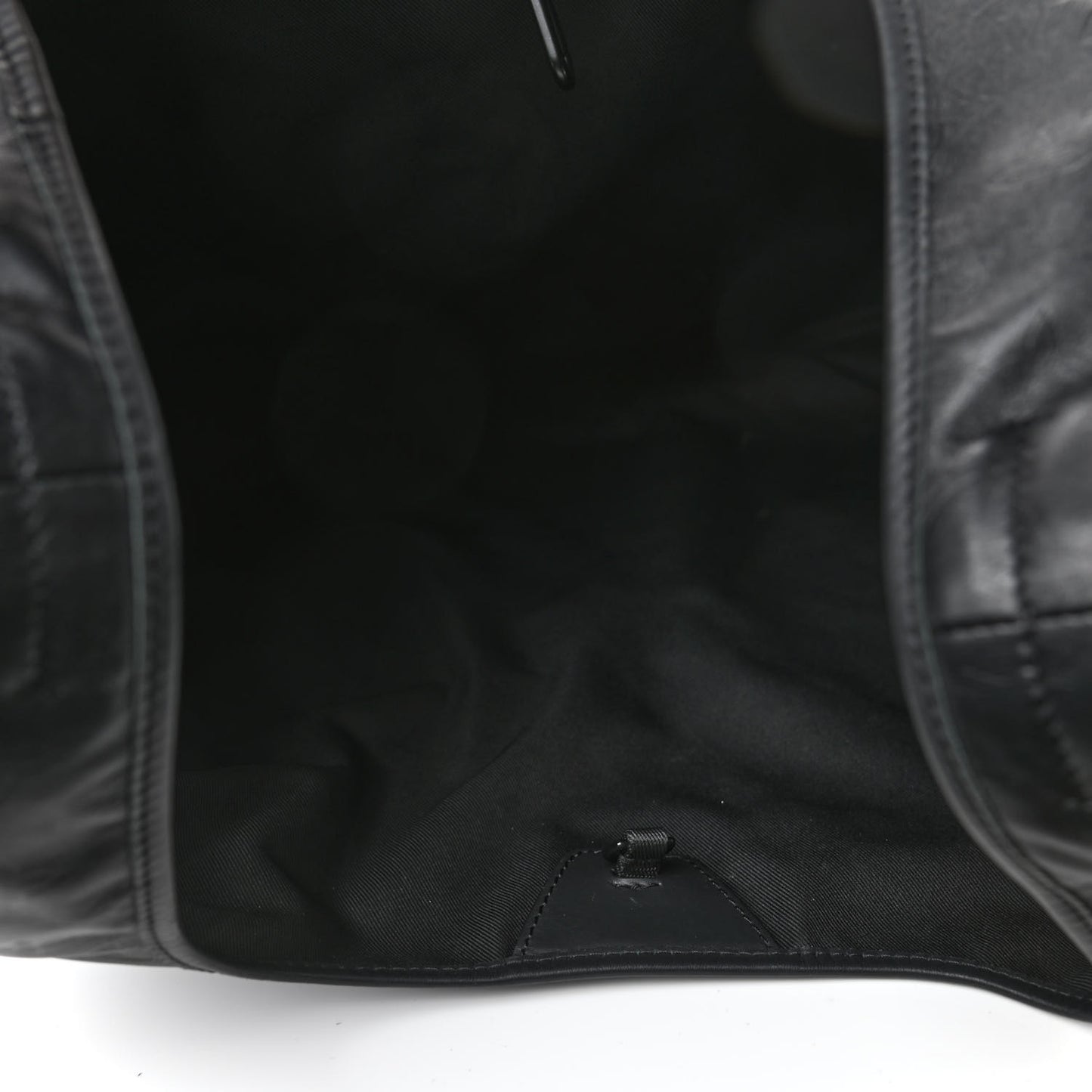 Calfskin Monogram Shadow Tote Black