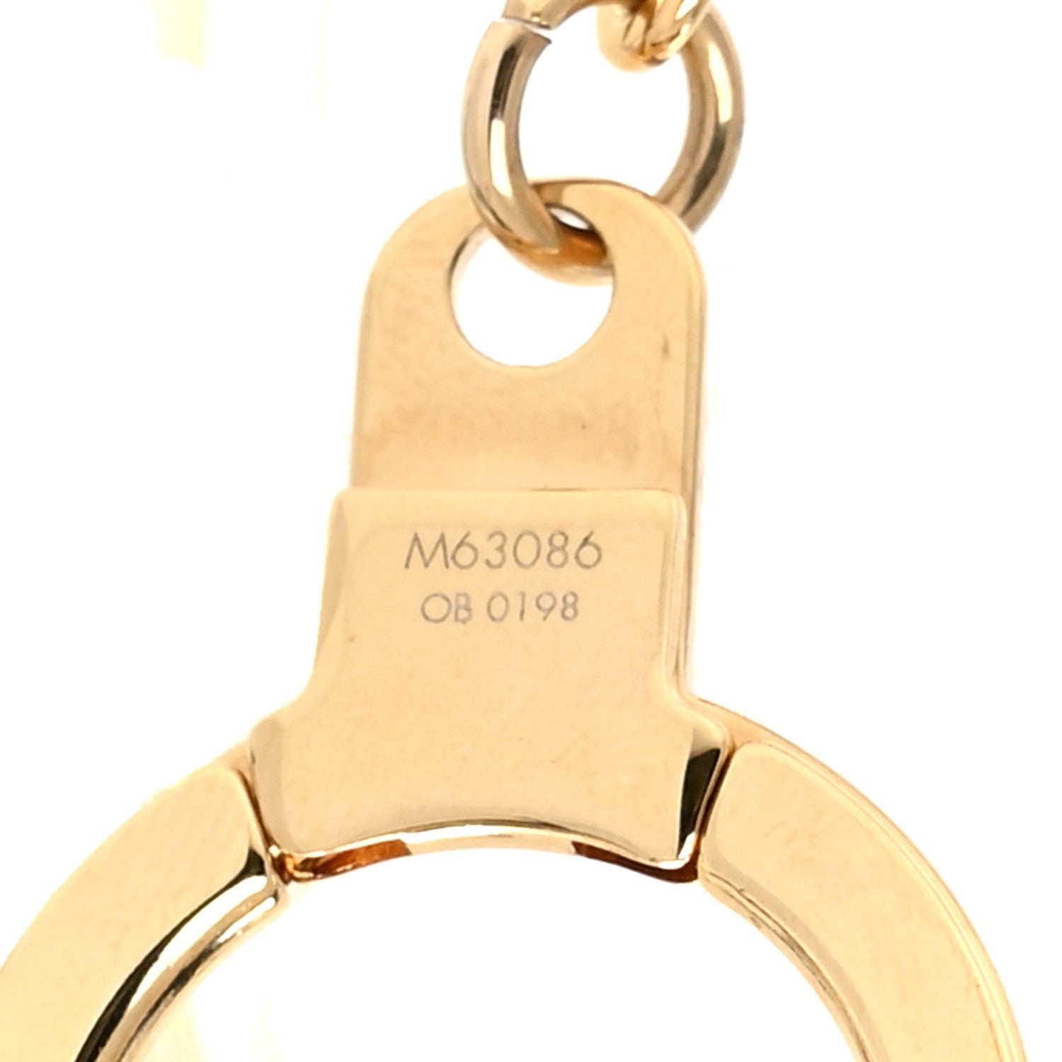 Louis Vuitton Brass Monogram Blooming Flowers Bag Charm Key Holder Rose Ballerine 3 of 3