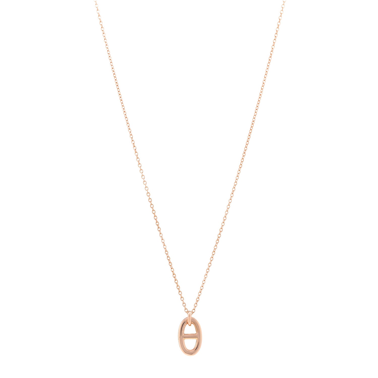 Hermes 18K Rose Gold PM Farandole Pendant Necklace 1 of 6