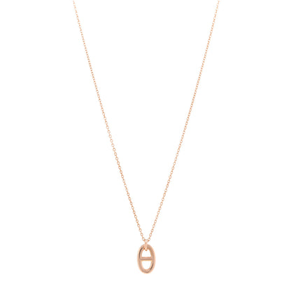 Hermes 18K Rose Gold PM Farandole Pendant Necklace 1 of 6