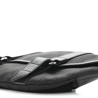 Gucci Monogram Waist Belt Bag Black 9 of 9