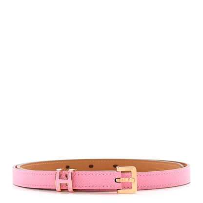 Hermes Epsom 15mm Pop H Belt 75 5P Pink 1 of 6