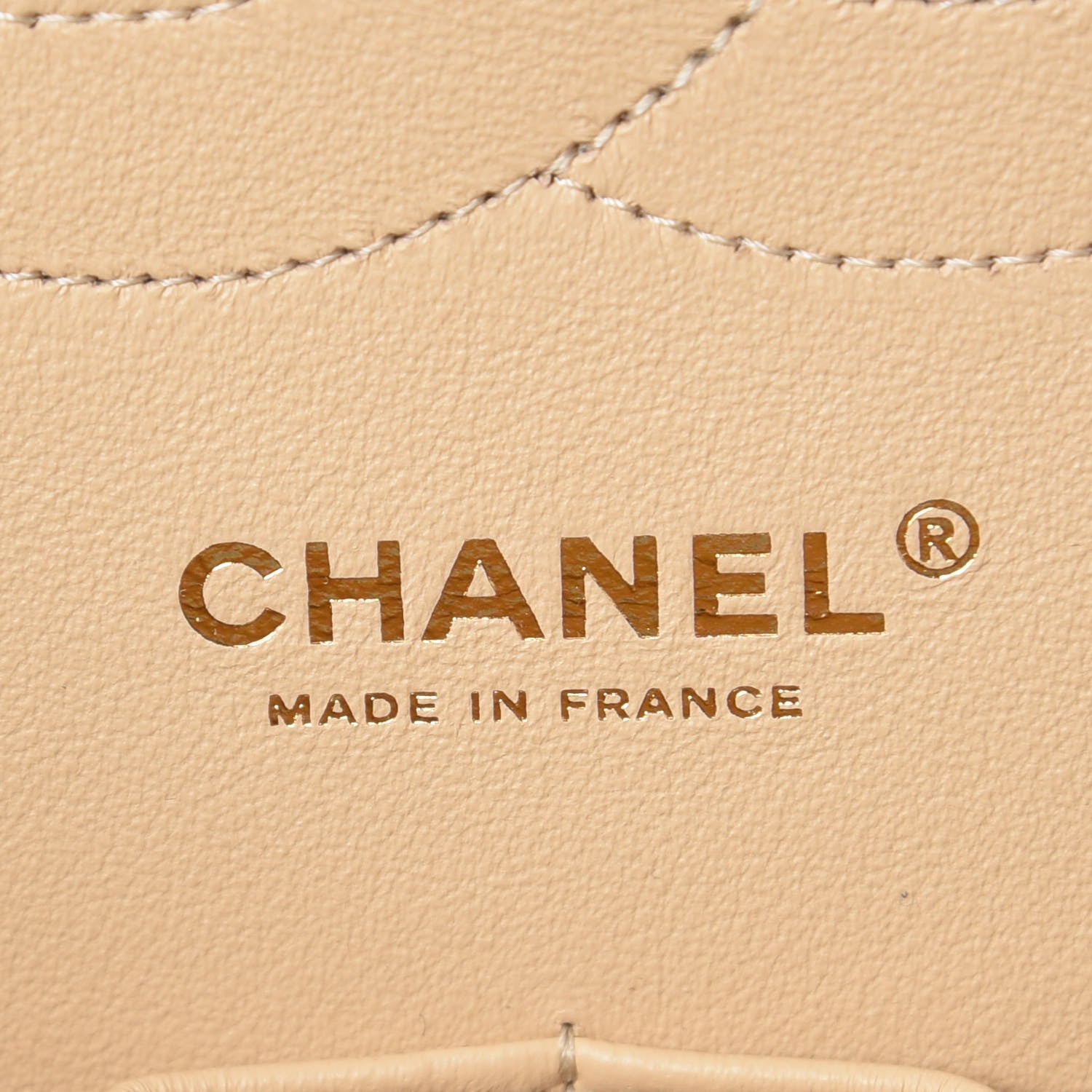 Chanel Caviar Quilted Jumbo Double Flap Beige Clair 9 of 11