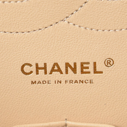 Chanel Caviar Quilted Jumbo Double Flap Beige Clair 9 of 11