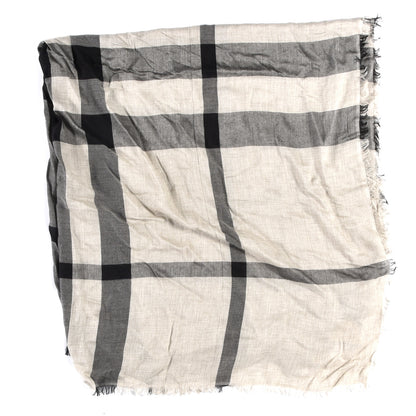 Burberry Merino Wool House Check Square Scarf 2 of 4