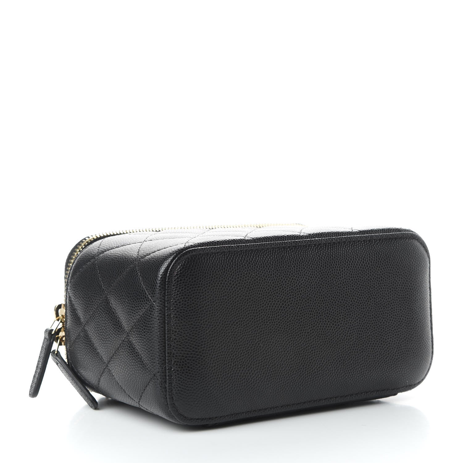 Chanel Caviar Quilted Small Vanity Case With Chain Black 4 of 10