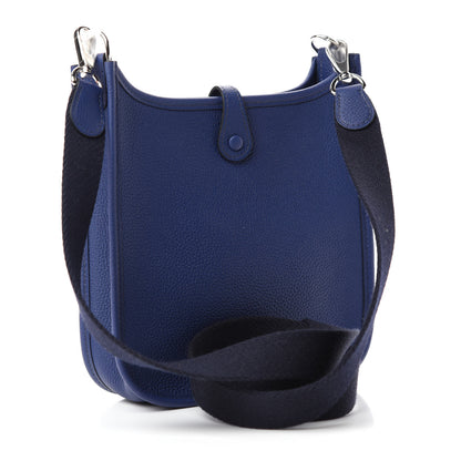 Hermes Taurillon Maurice Amazone Evelyne TPM Bleu Saphir Blue Indigo 3 of 11