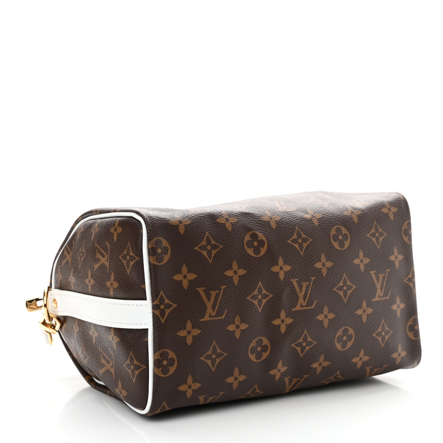 Louis Vuitton Monogram LV Match Speedy Bandouliere 25 White 4 of 10