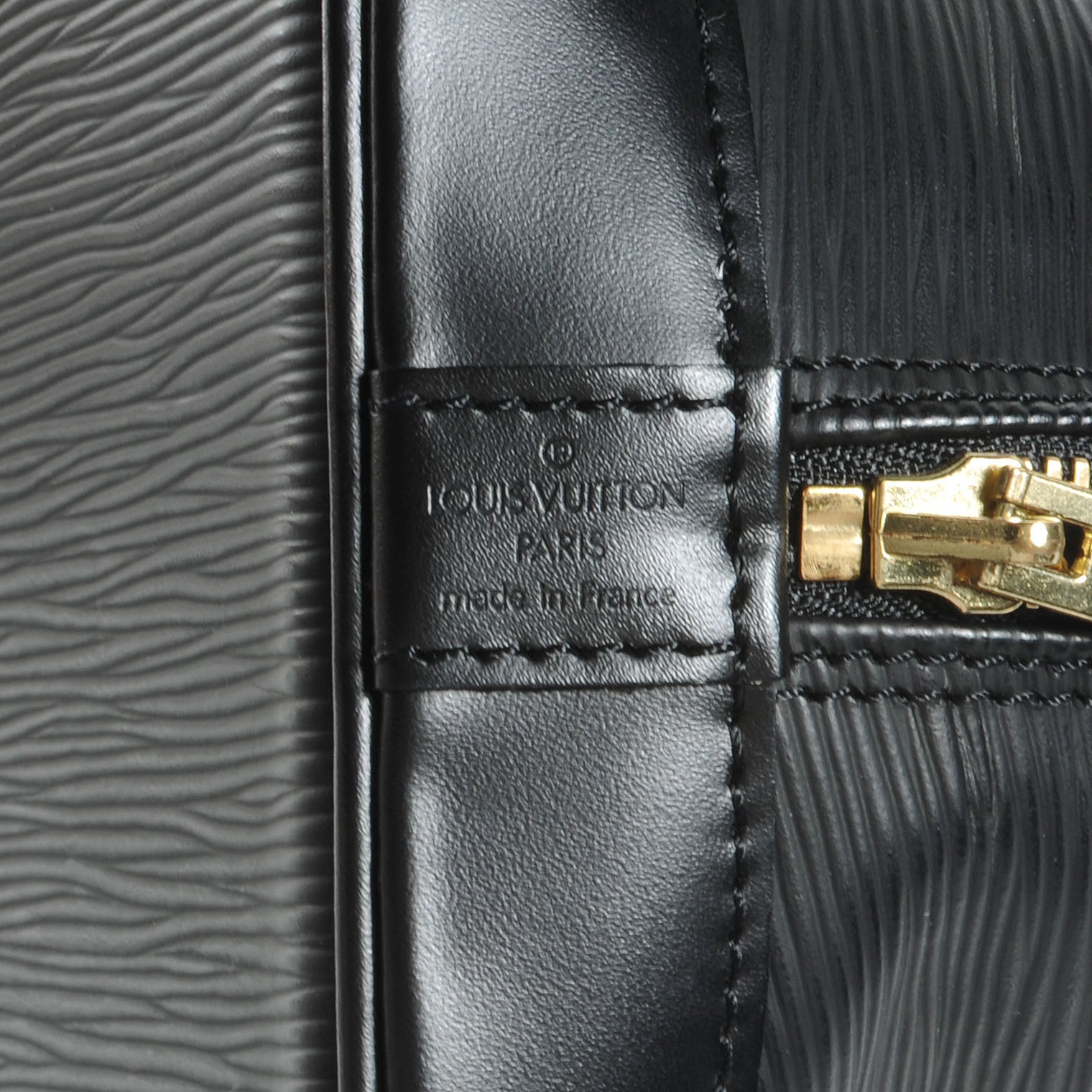 Louis Vuitton Epi Alma PM Black 6 of 7