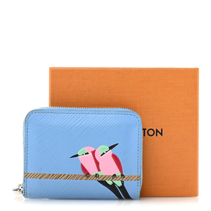 Louis Vuitton Epi Early Bird Zippy Coin Purse Bleuet 10 of 10