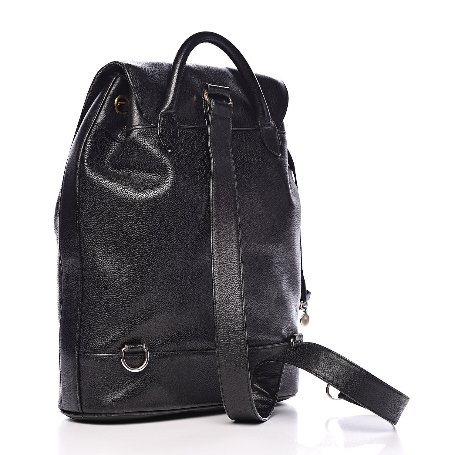 Chanel Caviar CC Backpack Black 4 of 29
