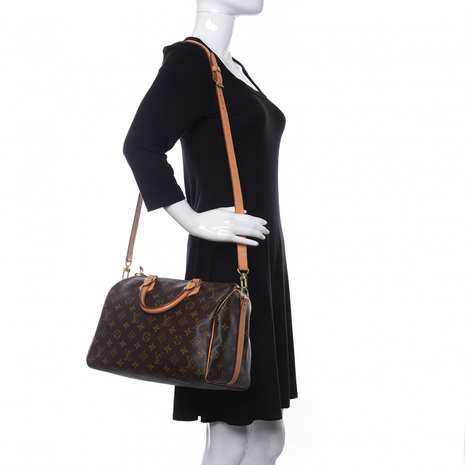 Louis Vuitton Monogram Speedy Bandouliere 30 2 of 9