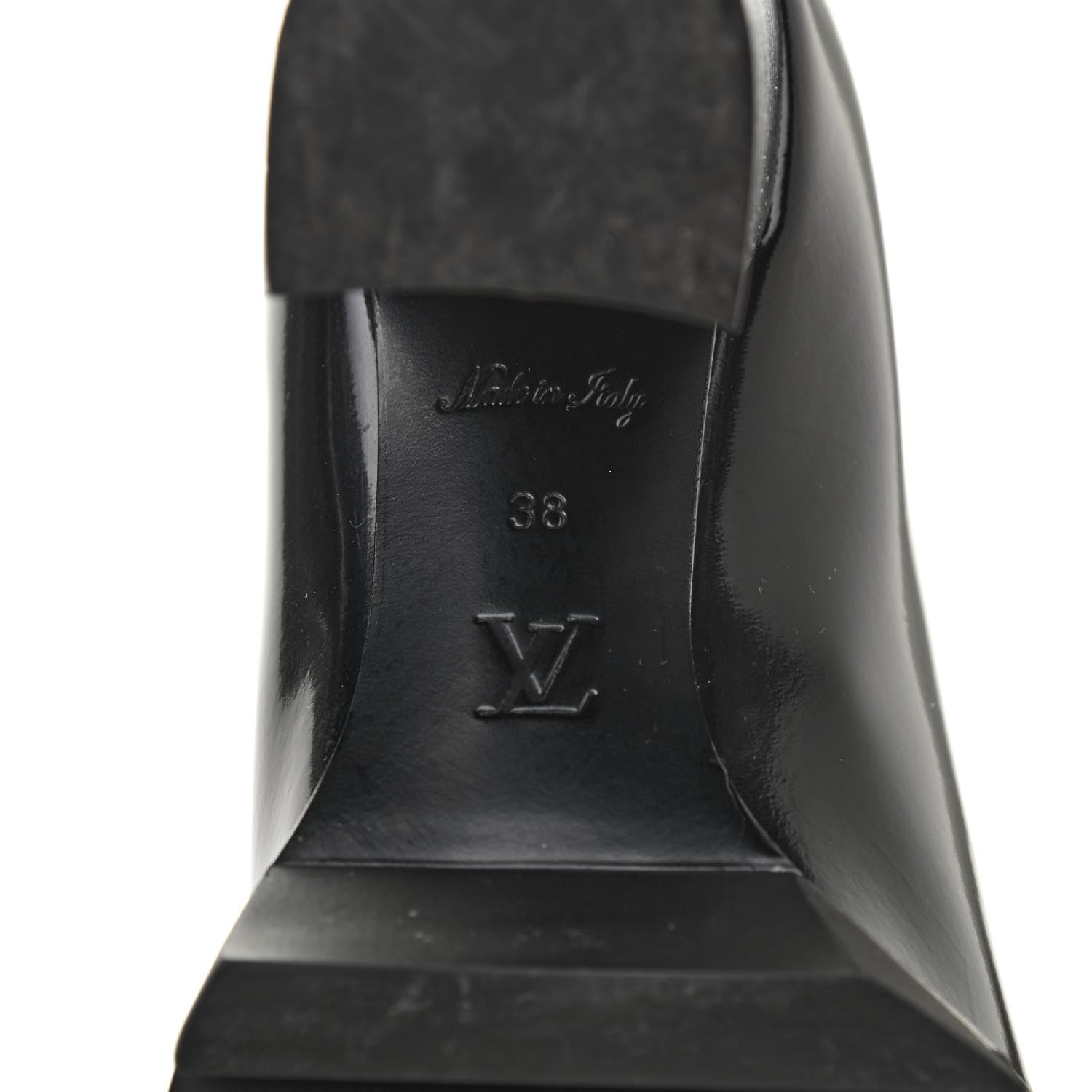 Louis Vuitton Patent Calfskin Star Trail Sock Ankle Boots 38 Black 6 of 6