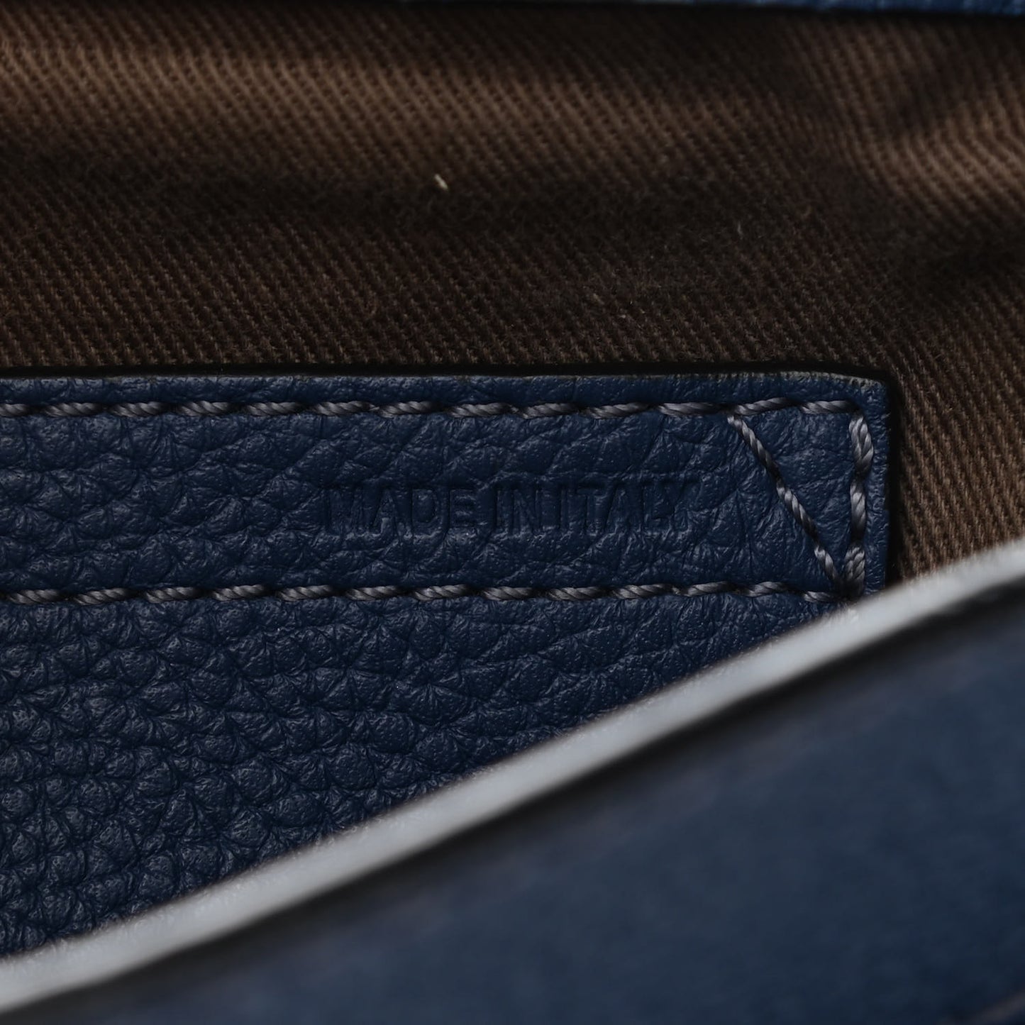 Calfskin Medium Marcie Round Crossbody Bag Royal Navy