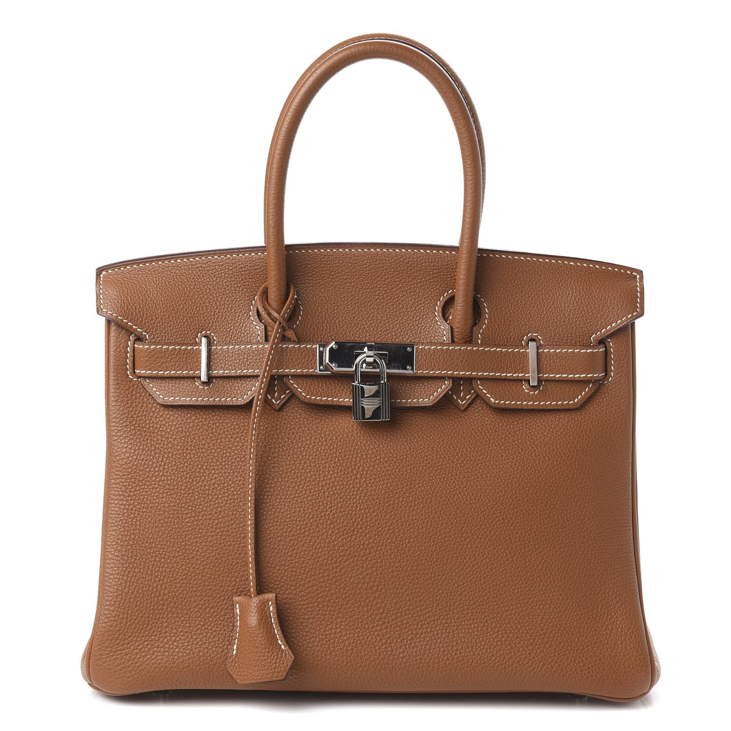 Hermes Togo Birkin 30 Gold 1 of 11