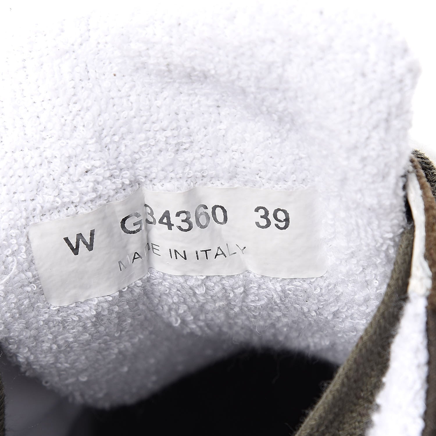 Chanel Fabric Calfskin Suede CC Womens Sneakers 39 Khaki 8 of 10