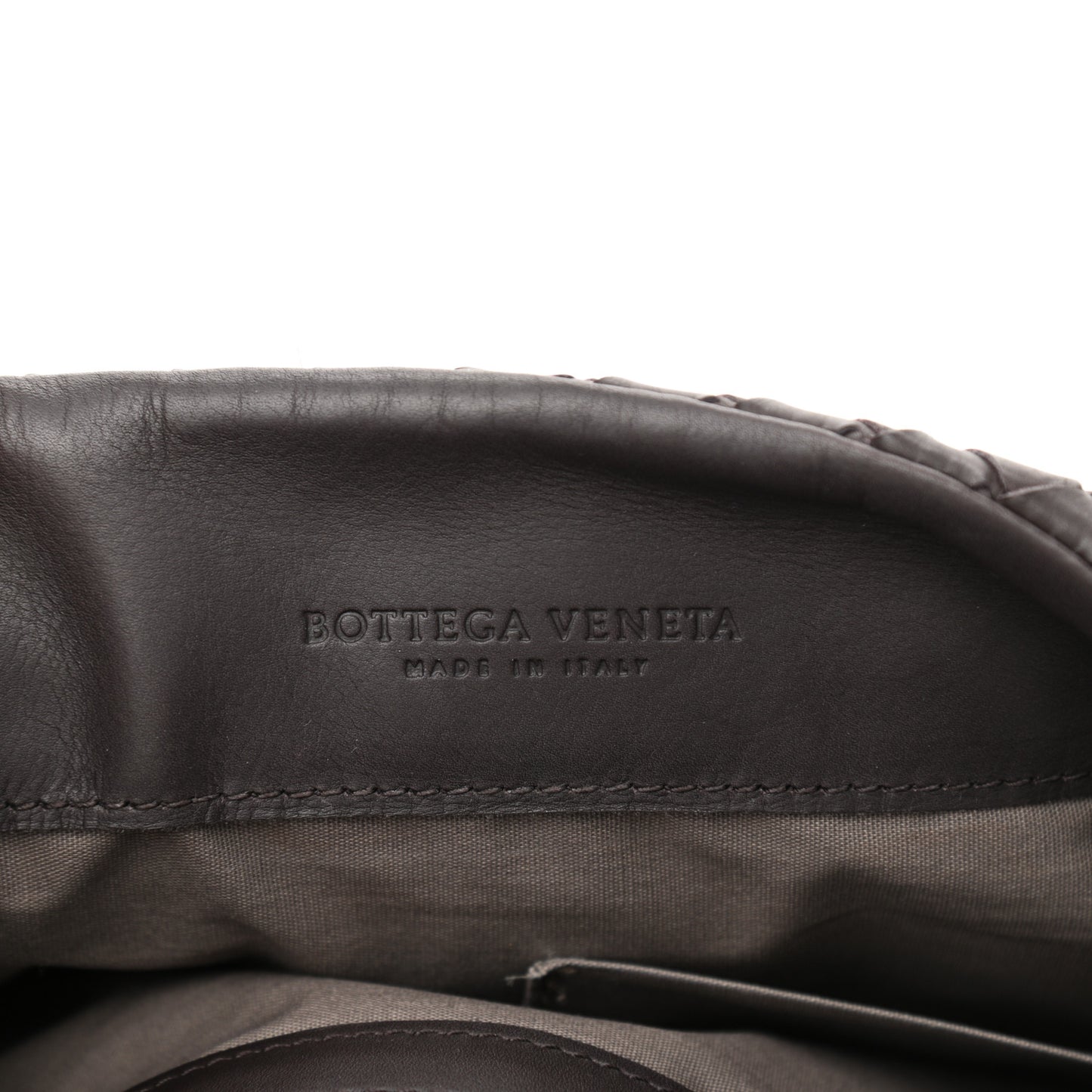 Nappa Intrecciato Flap Shoulder Bag Quetsche