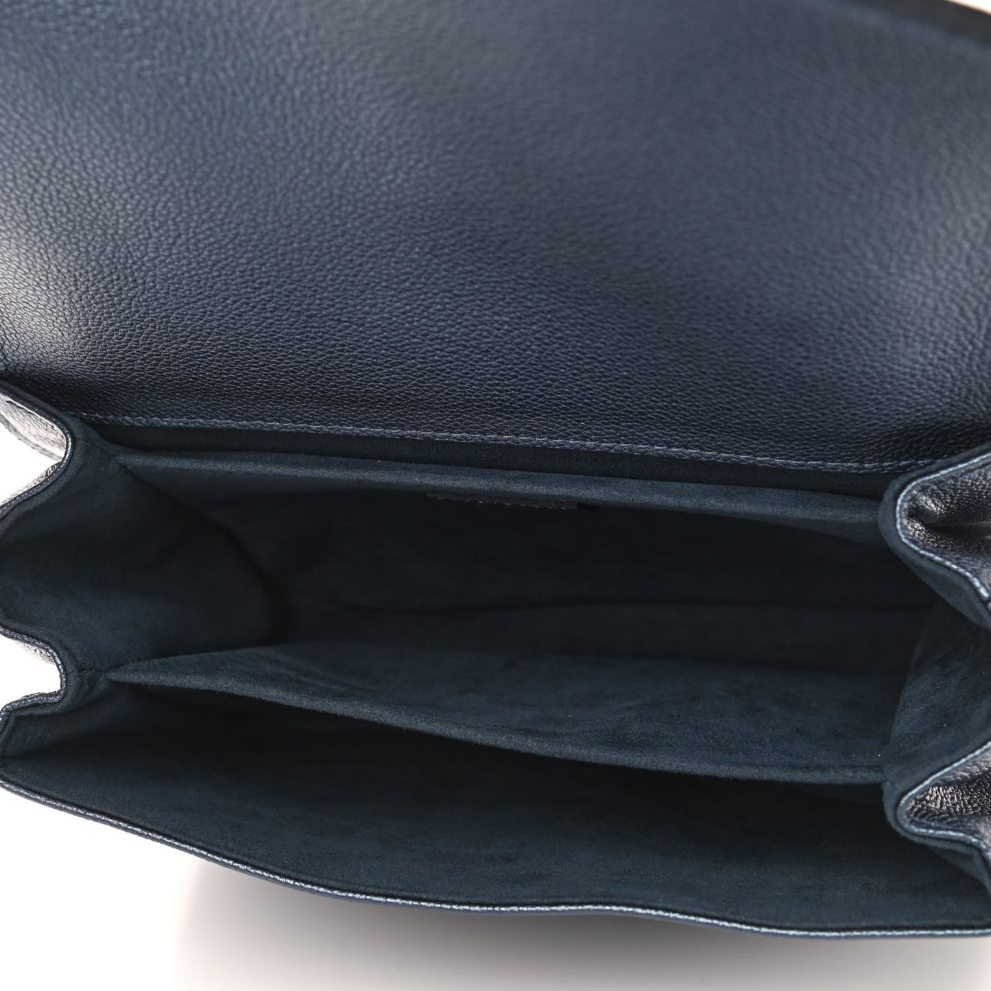 Metallic Empreinte Monogram Giant Pochette Metis Navy Nacre