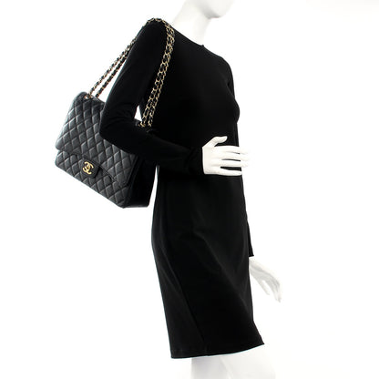 Chanel Caviar Quilted Maxi Double Flap Black 2 of 7