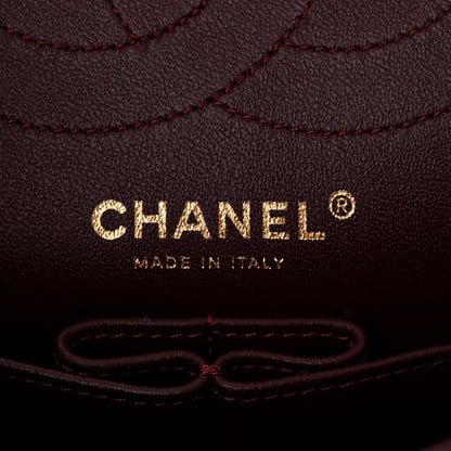 Chanel Aged Calfskin Quilted 2.55 Reissue 225 Flap Black 6 of 11