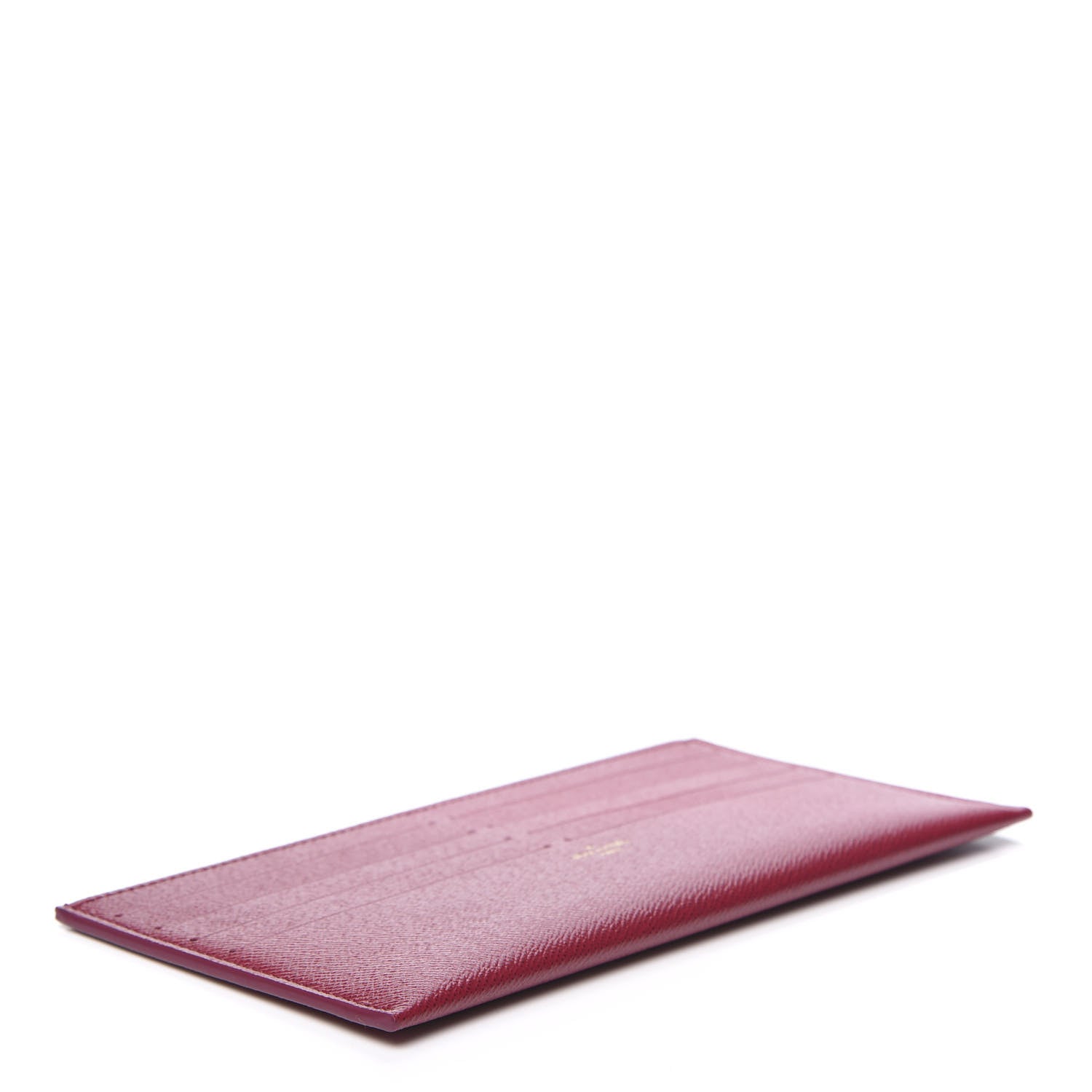 Louis Vuitton Calfskin Felicie Card Holder Insert Fuchsia 3 of 7