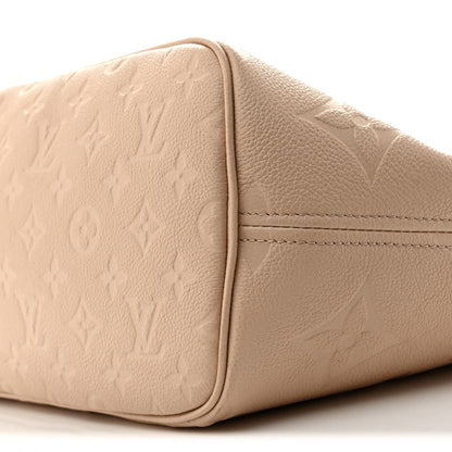 Louis Vuitton Empreinte Monogram Giant Neverfull MM Sand 11 of 14