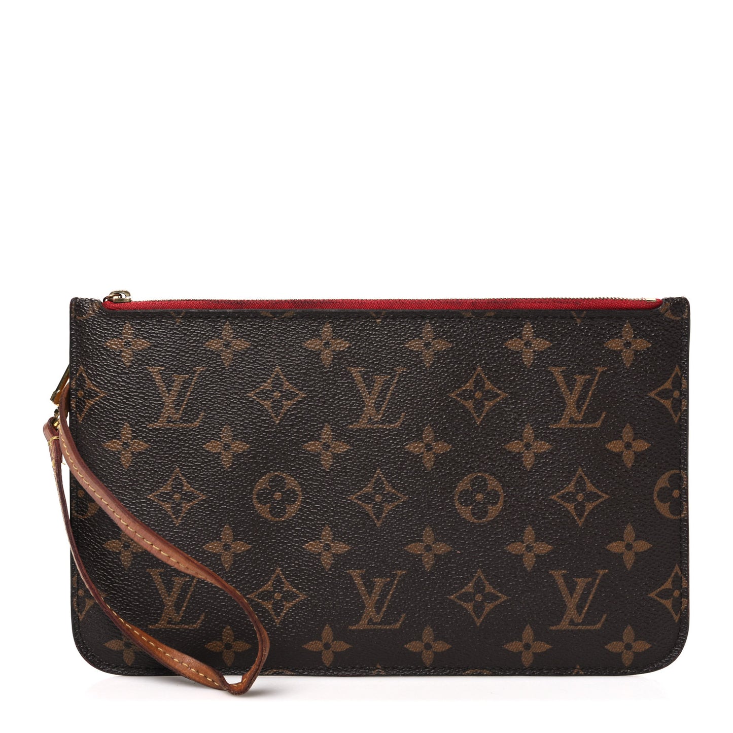 Monogram Neverfull MM GM Pochette Cherry