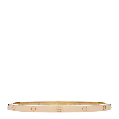 Cartier 18K Yellow Gold Small LOVE Bracelet 17 1 of 8
