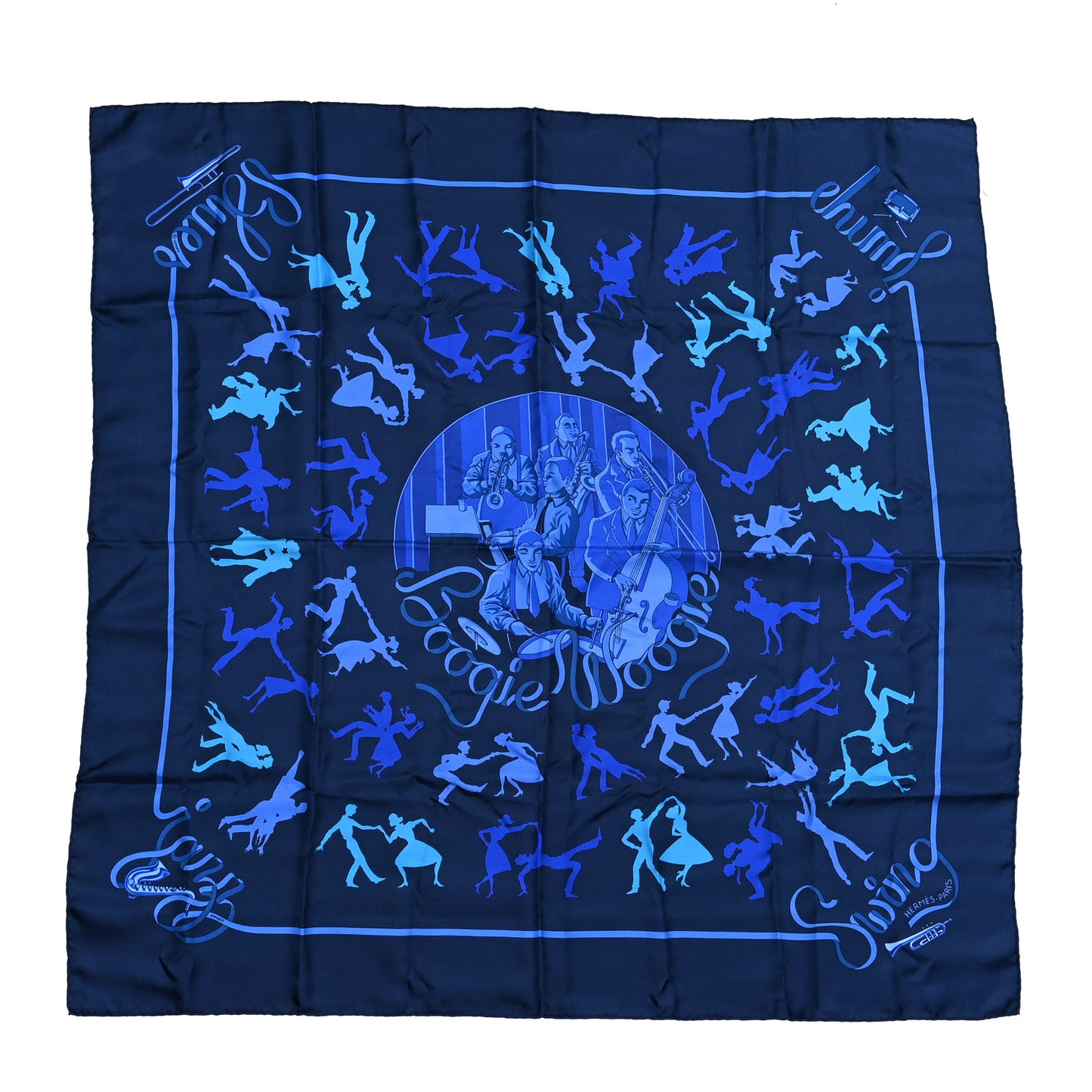 Silk Boogie Woogie Scarf 90