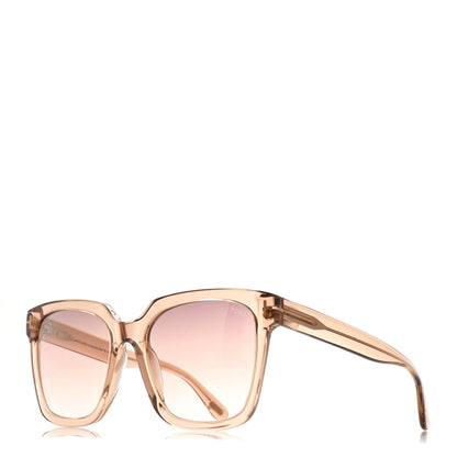 Tom Ford Acetate Selby Square Sunglasses TF952 Champagne 1 of 8
