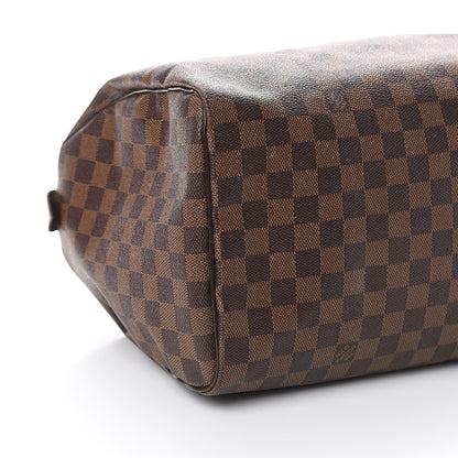 Louis Vuitton Damier Ebene Speedy 35 8 of 9